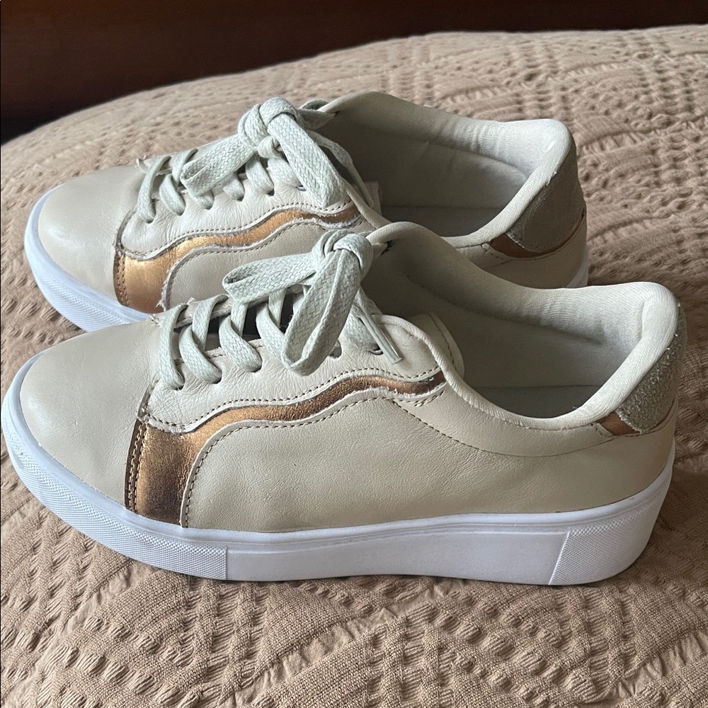 Nagata Platform leather sneakers